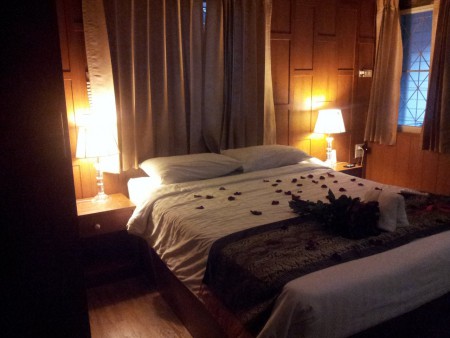 The first night in Bangkok