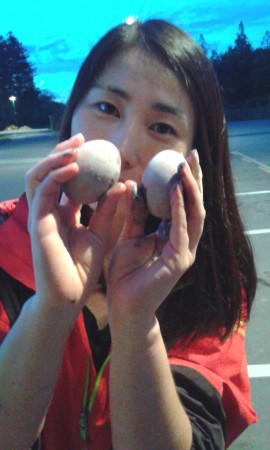 Mud boiled eggs ;) so cool